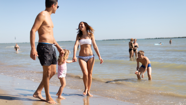 Luglio in famiglia nella nostra SPIAGGIA PRIVATA ☀️