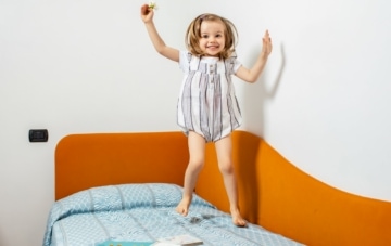 Adjoining family rooms