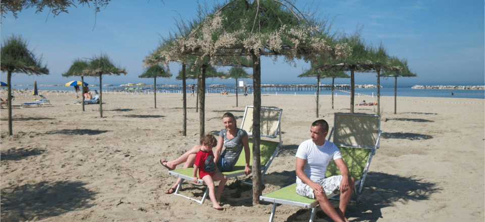 Cesenatico beach