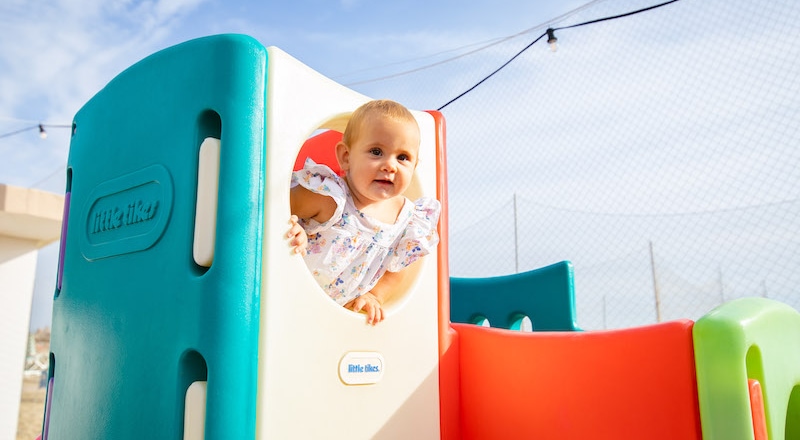 Une plage adaptée aux enfants