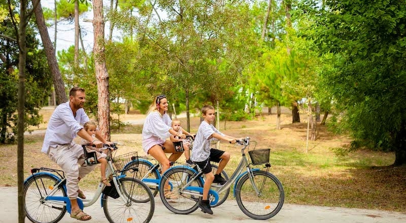 La nature et les jeux des Giardini al Mare 
