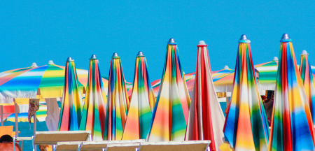 Summer beach volleyball hotel camp in Cesenatico