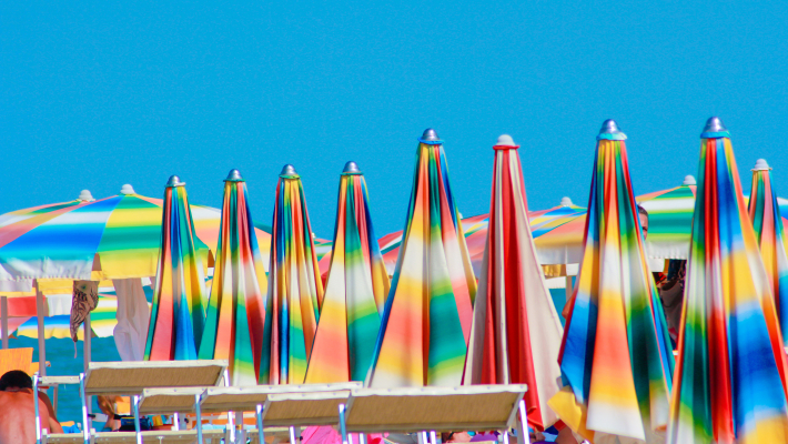 Summer beach volleyball hotel camp in Cesenatico