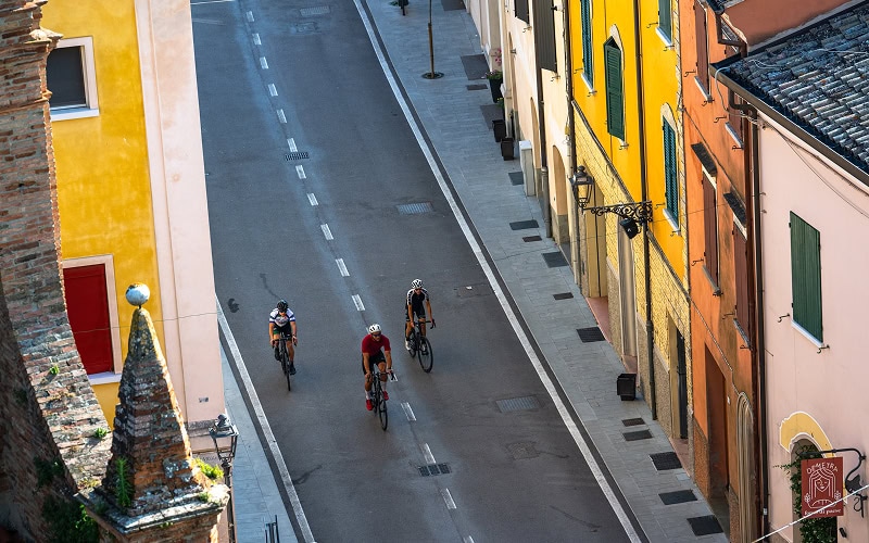 Attraverso Longiano in bicicletta da Longiano